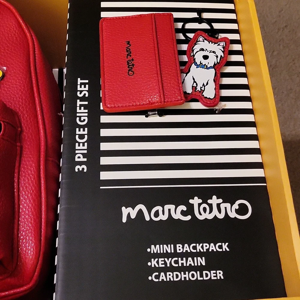 Marc Tetro westie mini backpack with - Picture 3 of 4